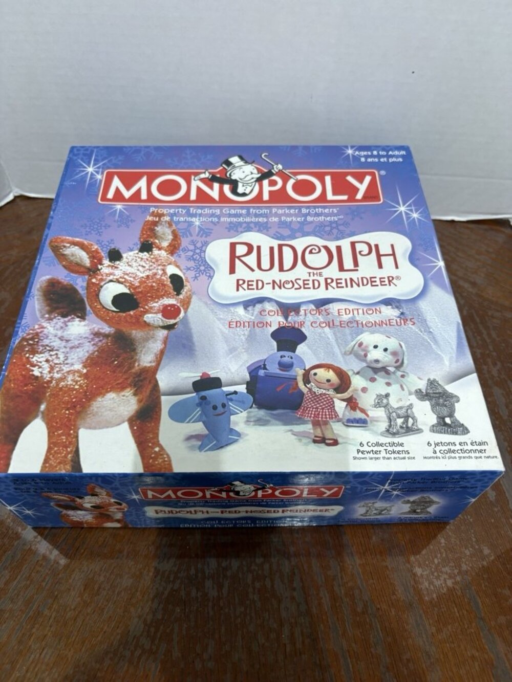 Monopoly Rudolph the Red-Nose Reindeer 2006 Collector's Edition Christmas